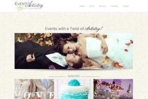 Website Design Portfolio - Event Artistry NY
