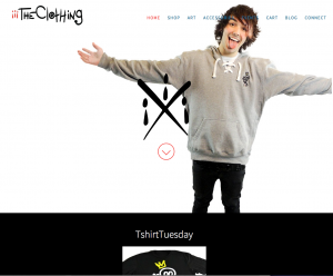 iiiTheClothing website